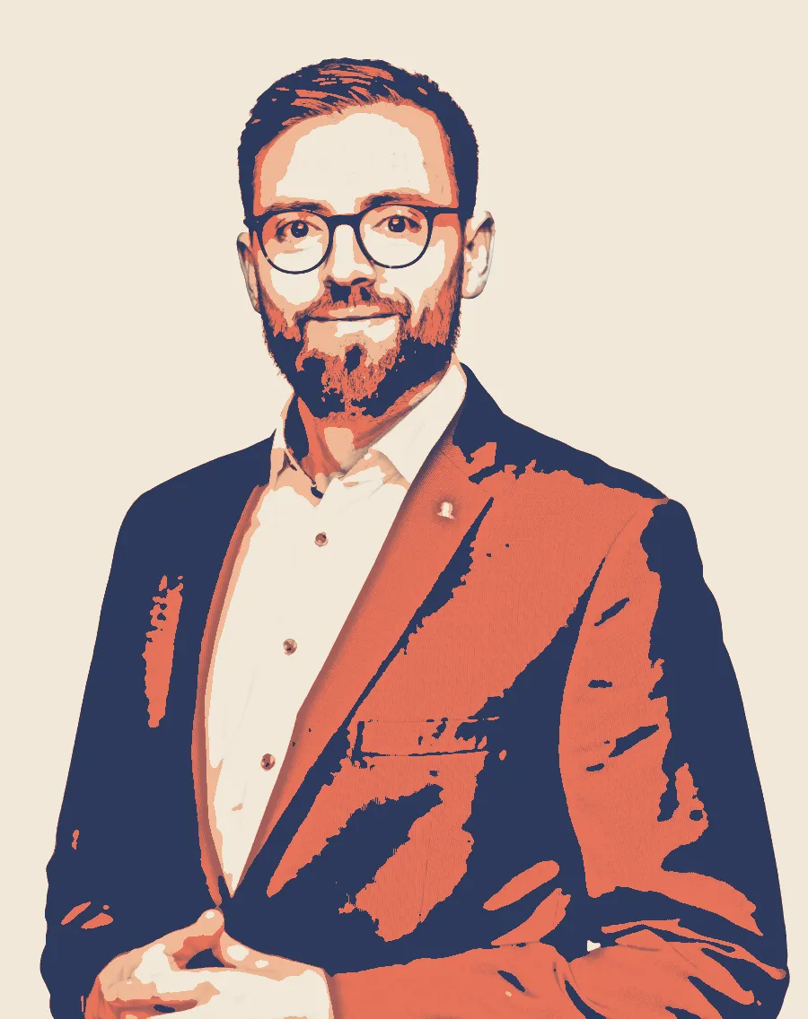 Aleksandr Karpelev, gezeichnetes Porträt